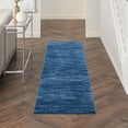 thumbnail image 1 of Nourison Essentials Indoor/Outdoor Navy Blue 2'2" x 7'6" Area Rug, (2x8), 1 of 10