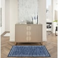 thumbnail image 1 of Nourison Essentials Indoor/Outdoor Navy/Ivory 3' x 5' Area Rug, (3x5), 1 of 8