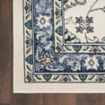 thumbnail image 1 of Nourison  Essentials Indoor/Outdoor Persian Area Rug 7' x 10' - Ivory/Blue, 1 of 5
