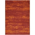 thumbnail image 1 of Nourison Essentials Indoor/Outdoor Red 4' x 6' Area Rug, (4x6), 1 of 11