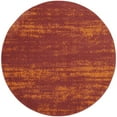thumbnail image 1 of Nourison Essentials Indoor/Outdoor Red 4' x round Area Rug, (4 Round), 1 of 11
