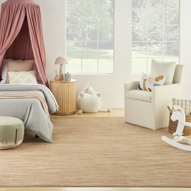 Nourison Essentials Indoor/Outdoor Rust 7' x 10' Area Rug (7x10)