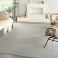 thumbnail image 1 of Nourison Essentials Indoor/Outdoor Silver Grey 8' x 10' Area Rug, (8x10), 1 of 11