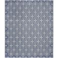 thumbnail image 1 of Nourison Essentials Moroccan Modern Indoor Outdoor Rug Blue Ivory 5' x 7', 1 of 12