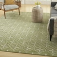 thumbnail image 1 of Nourison Essentials Outdoor Green Ivory 8' x 10' Area Rug (8x10), 1 of 9