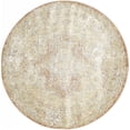 thumbnail image 1 of Nourison Home Essentials Persian 6' x Round Beige Rust Vintage Rug, 1 of 10