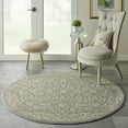 thumbnail image 1 of Nourison Euphoria Floral Grey 5'3" x ROUND Area Rug, (5 Round), 1 of 8