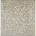 thumbnail image 1 of Nourison Euphoria EUP05 Gray/White/Beige Area Rug - 5' x 5', 1 of 8