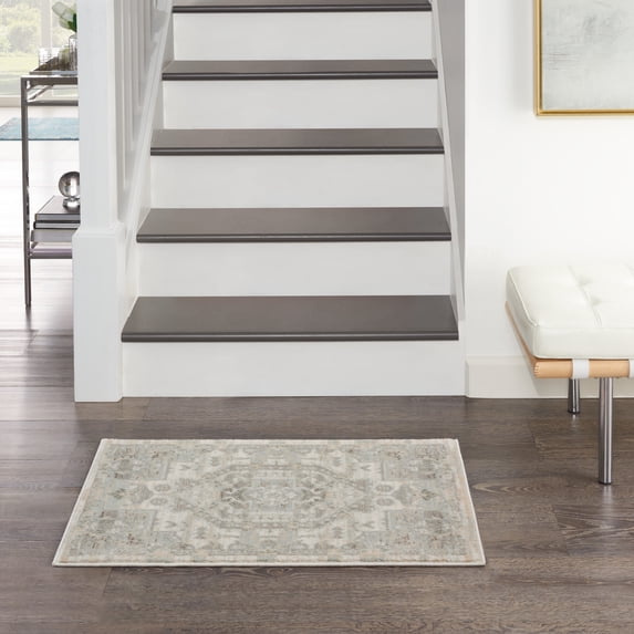 Nourison Euphoria Vintage Ivory 2' x 3' Area Rug, (2x3)