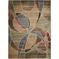 thumbnail image 1 of Nourison Expressions Modern Geometric Multicolor 7'9" x 10'10" Area Rug, (8' x 11'), 1 of 9