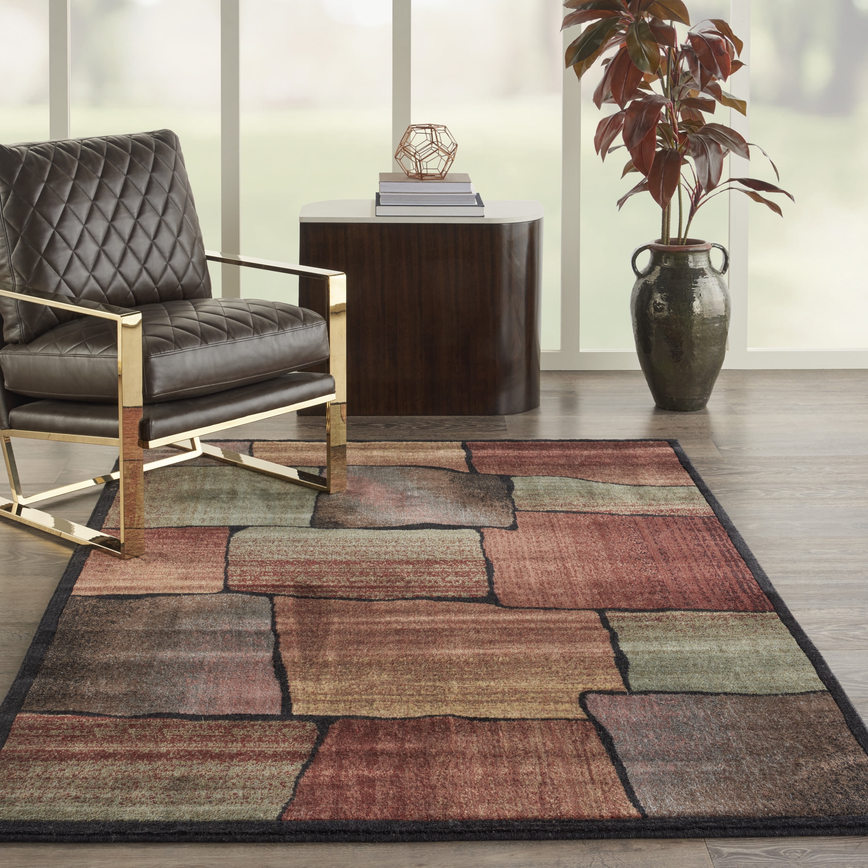 Nourison Expressions Modern Multicolor 3'6