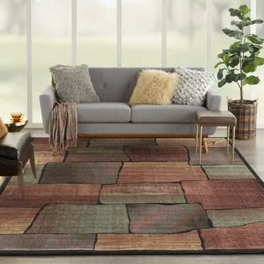 Nourison Expressions Modern Multicolor 7'9" x 10'10" Area Rug, (8x11)