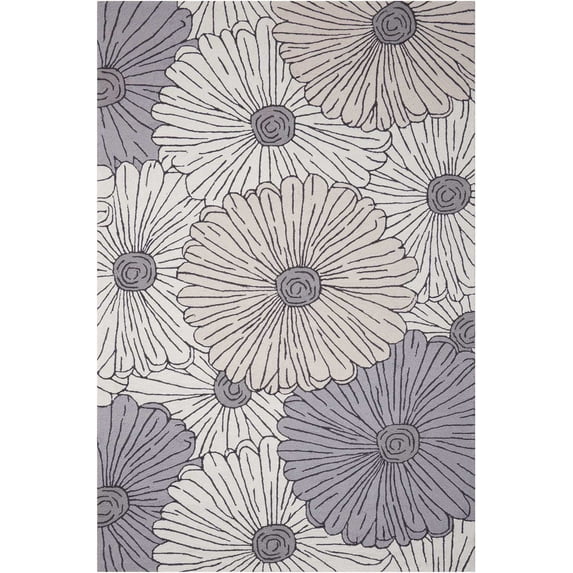 Nourison Fantasy FA25 Handmade Decorative Floral Rug