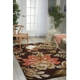 thumbnail image 1 of Nourison Fantasy Floral Chocolate 8' x 10'6" Area Rug, (8x11), 1 of 5
