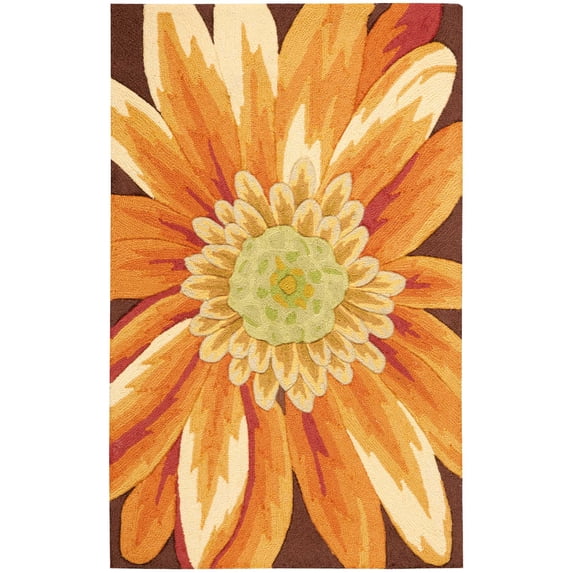 Nourison Fantasy Floral Modern Multicolor 1'9" x 2'9" Area Rug, (2' x 3')