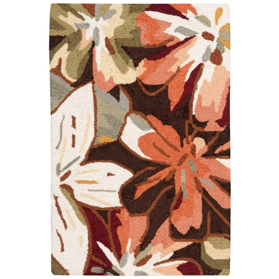 Nourison Fantasy Floral Multicolor 1'9" x 2'9" Area Rug, (2x3)