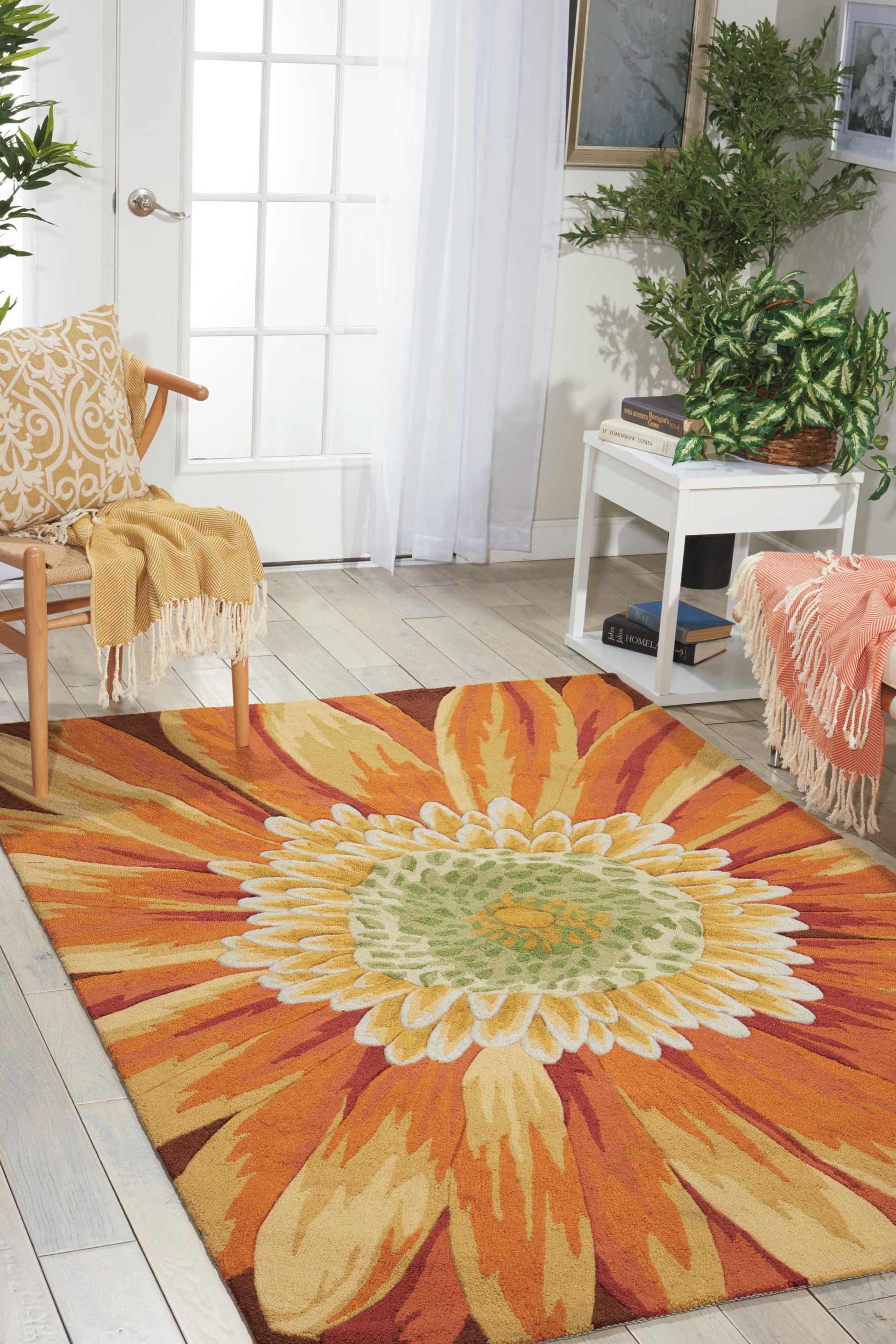 Braided Multicolor Synthetic 8' x 10' Handmade Reversible Rug
