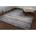 thumbnail image 1 of Nourison Feather Soft Contemporary Ivory Blue Area Rug, 1 of 7