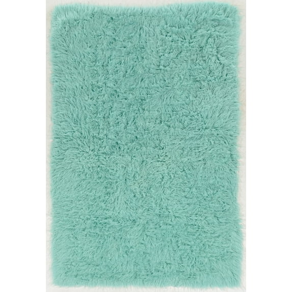 Nourison Feather Soft Contemporary Ivory Blue Area Rug