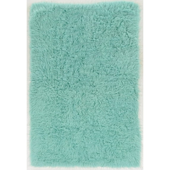 Nourison Feather Soft Contemporary Ivory Blue Area Rug