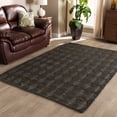 thumbnail image 1 of Baxton Studio Burma Modern and Contemporary Dark Grey Hand-Knotted Hemp Area Rug, 1 of 4