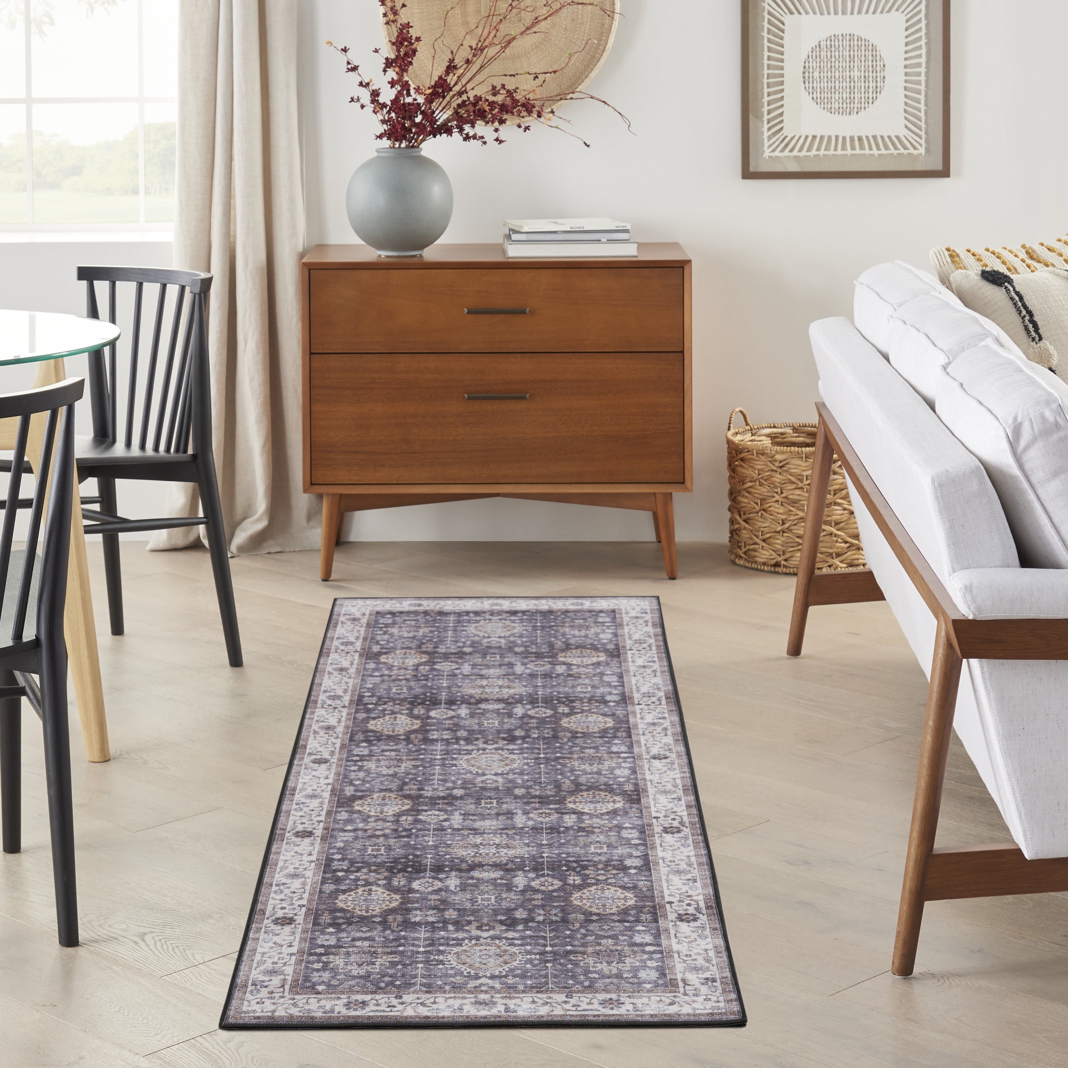 Nourison Vintage Rust Persian Area Rug 2x5 - Walmart.com