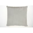 thumbnail image 1 of Nourison Fur Lt Grey Decorative Throw Pillow , 1'10" x 1'10", 1 of 5