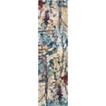 thumbnail image 1 of Nourison Fusion Abstract Brush Indoor Rug Cream/Multicolor 2'2" x 7'6", 1 of 6