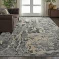 thumbnail image 1 of Nourison Fusion Abstract Grey 9'6" x 13' Area Rug, (10x13), 1 of 8