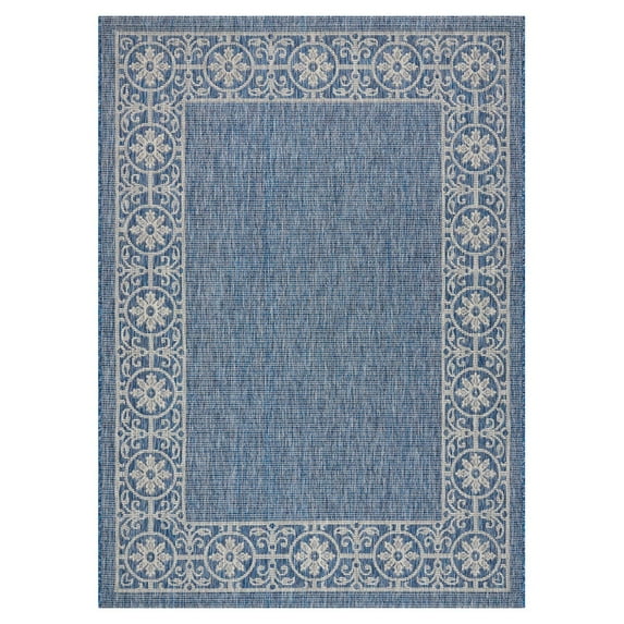 Nourison Garden Party Denim Indoor/Outdoor Area Rug