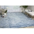 thumbnail image 1 of Nourison Gemstone Modern Abstract Lapis 8'6" x 11'6" Area Rug, (9' x 12'), 1 of 6