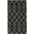 thumbnail image 1 of Nourison Geometric Shag GOS01 Charcoal/Gray Indoor Area Rug - 2'2X3'9, 1 of 7