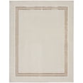 thumbnail image 1 of Nourison Glam 9' x 12' Ivory Cream Contemporary Indoor Rug, 1 of 8