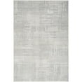 thumbnail image 1 of Nourison Glam Abstract Silver Grey 7'10" x 9'10" Area Rug (8x10), 1 of 10