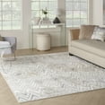 thumbnail image 1 of Nourison Glam Chevron Multicolor 9' x 12' Area Rug (9x12), 1 of 9