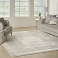 thumbnail image 1 of Nourison Glam Geometric Ivory 7'10" x 9'10" Area Rug (8x10), 1 of 9