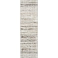 thumbnail image 1 of Nourison Glam Modern Distressed Indoor Area Rug Cream Grey 2'3" x 7'6", 1 of 5