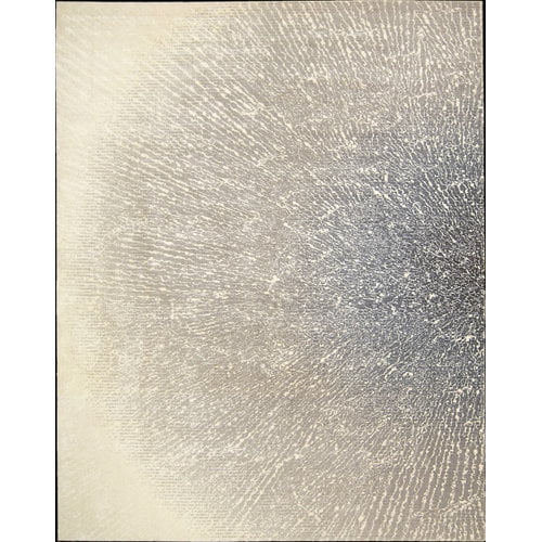 Nourison Gloaming Machine Woven Ivory Grey Area Rugs 5'6" x 8'