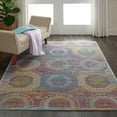 thumbnail image 1 of Nourison Global Vintage Geometric Multicolor 4' x 6' Area Rug, (4x6), 1 of 8