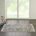 thumbnail image 1 of Nourison Global Vintage Persian Grey/Multicolor 2' x 4' Area Rug, (2x4), 1 of 8