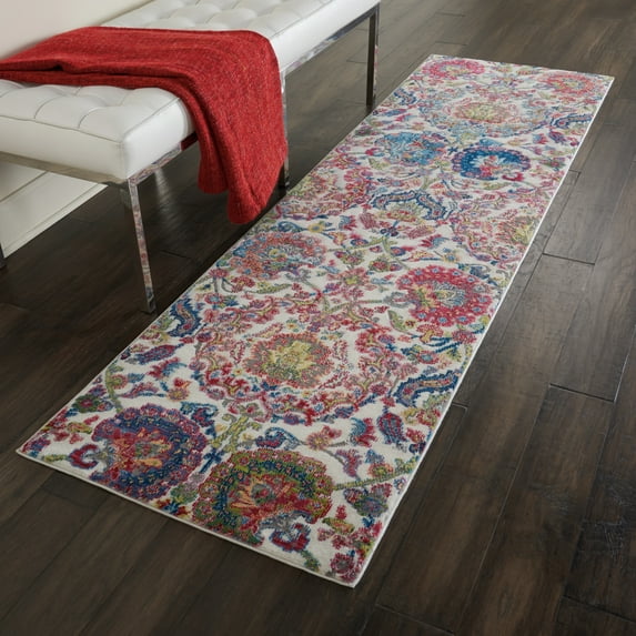 Nourison Home Vintage Runner Area Rug, 8' Runner