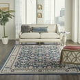 thumbnail image 1 of Nourison Global Vintage Persian Nav/Multicolor 8'10" x 11'10" Area Rug, (9x12), 1 of 8