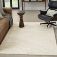 thumbnail image 1 of Nourison Graceful 5'3" x 7'3" Ivory Modern Indoor Rug, 1 of 8