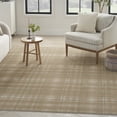 thumbnail image 1 of Nourison Grafix 8'6" x 12' Taupe Farmhouse Indoor Rug, 1 of 8