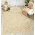 thumbnail image 1 of Nourison Grafix Damask Cream 5'3" x 7'3" Area Rug, (5x7), 1 of 6