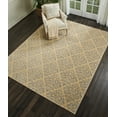 thumbnail image 1 of Nourison Grafix Damask Cream 7'10" x 9'10" Area Rug, (8x10), 1 of 6