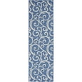 thumbnail image 1 of Nourison Grafix 2'3" x 7'6" (8' Runner) Blue Area Rug Bohemian Contemporary Botanical by Nourison, 1 of 7