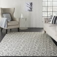 thumbnail image 1 of Nourison Grafix Floral Grey 5'3" x 7'3" Area Rug, (5x7), 1 of 8
