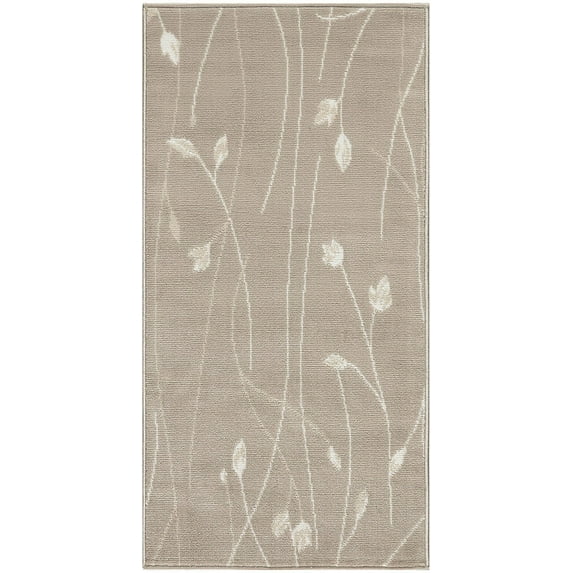 Nourison Grafix Modern Beige 2' x 4' Area Rug (2x4)