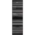 thumbnail image 1 of Nourison Grafix Modern Black White 2'3" x 7'6" Area Rug (2x8), 1 of 6